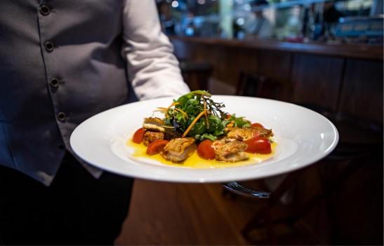 gourmet dish mavri thalassa