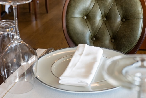 table for lunch in a seafood restaurant thessaloniki