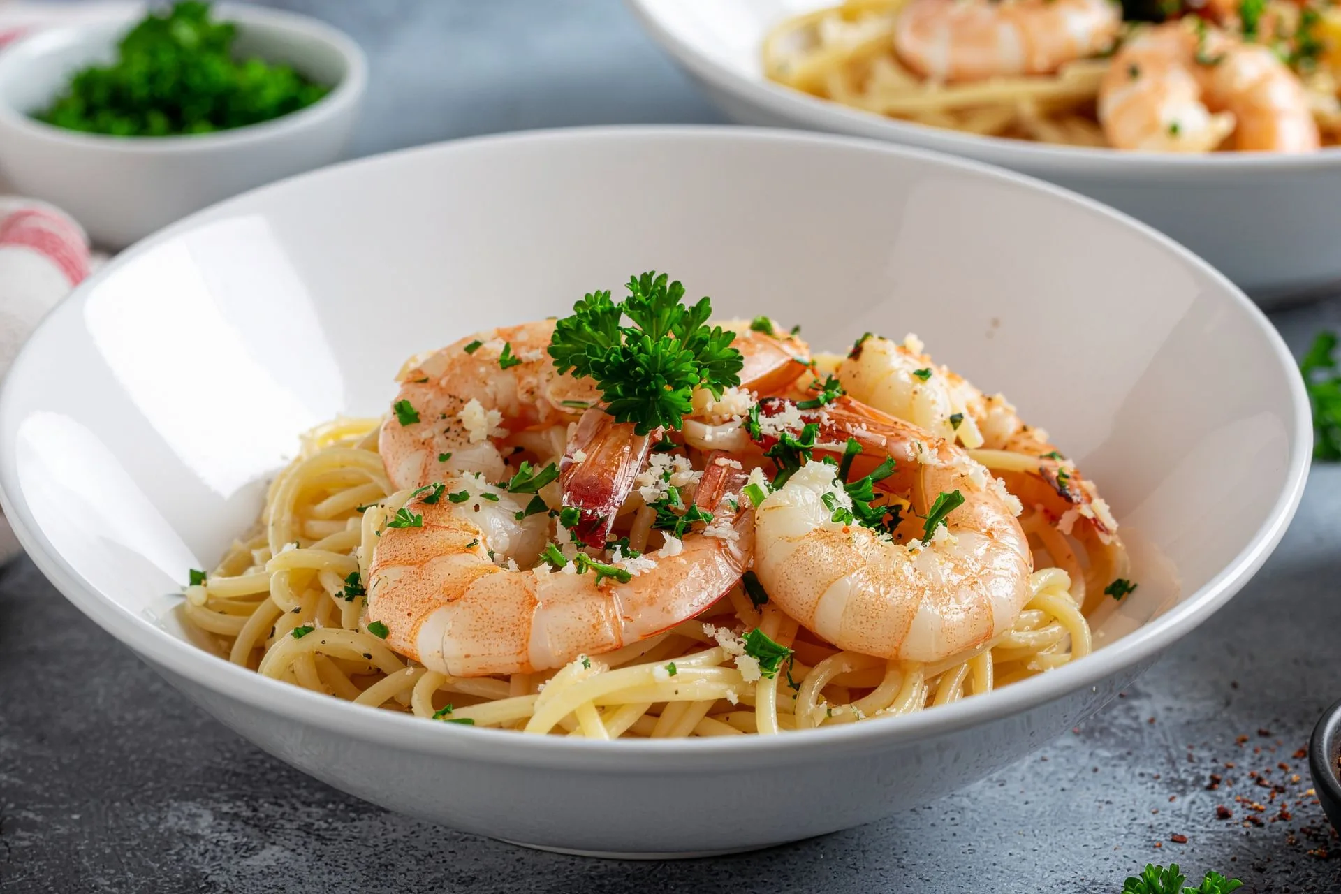 νηστισιμη γαριδομακαροναδα